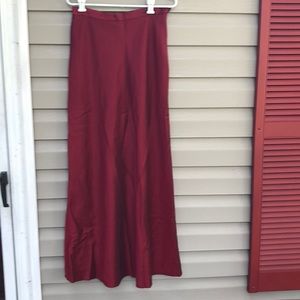 Michaelangelo women’s scarlet a-line skirt